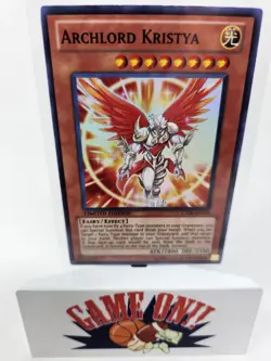YuGiOh Archlord Kristya CT08-EN010 Limited Edition Super Rare NM - Image 1
