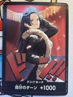 One Piece Heroines Edition DON!! Boa Hancock Foil Japanese Card US SELLER - Image 1