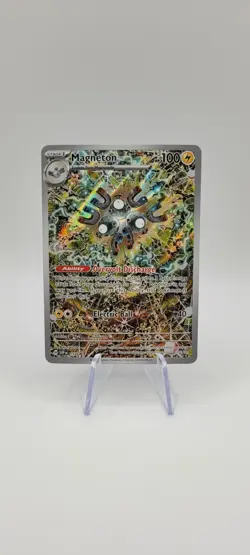 Magneton SVP 159 Black Star Promo Card NM- Surging Sparks|Pokemon TCG - Image 1