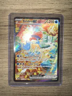Pokemon TCG Keldeo EX White Flare Card 167/086 SIR NM CONDITION - Image 1