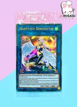 Yu-Gi-Oh! Harpyien-Dirigentin LART-DE026 Karte Trading Card TCG Promo NEU - Image 1