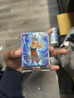 Dragon Ball Super Card Game Son Goku FB04-129 SCR Foil Battle Card English - Image 2
