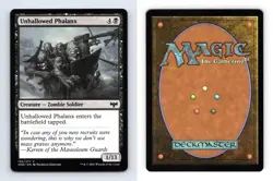 Unhallowed Phalanx #135/277 MTG Innistrad Crimson Vow Common 2021 TCG Card - Image 1