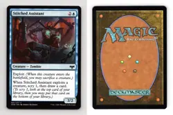Stitched Assistant #81/277 MTG Innistrad Crimson Vow Common 2021 TCG Card - Image 1