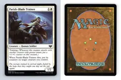 Parish-Blade Trainee #29/277 MTG Innistrad Crimson Vow Common 2021 TCG Card - Image 1