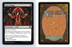 Gift Of Fangs #113/277 MTG Innistrad Crimson Vow Common 2021 TCG Card - Image 1
