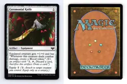 Ceremonial Knife #254/277 MTG Innistrad Crimson Vow Common 2021 TCG Card - Image 1