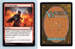 Ancestral Anger #142/277 MTG Innistrad Crimson Vow Common 2021 TCG Card - Image 1