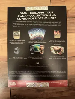 Magic the Gathering Avatar the Last Airbender Commander Bundle - Image 2