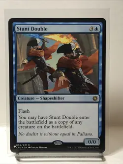 Stunt Double (Non-foil) The List Reprints 038/221 Rare MTG - Image 1