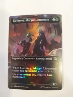 Gothmog, Morgul Lieutenant (Borderless) Universes Beyond: the Lord of the Rings: - Image 1