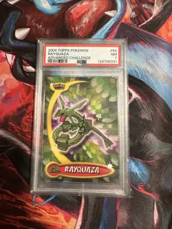 PSA 7 Near Mint 2004 Topps Pokemon Rayquaza #54 - Image 1