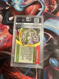PSA 7 Near Mint 2004 Topps Pokemon Rayquaza #54 - Image 2