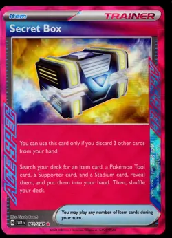 Pokemon TCG Secret Box 163/167 Twilight Masquerade Ace Spec Holo *NM* - Image 1