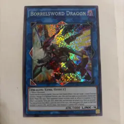 Yugioh Borrelsword Dragon CYHO-EN034 1st Edition Secret Rare NM - Image 1