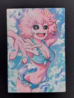 Mina Ashido - Goddess Story - Doujin - Sexy Waifu Trading Card - Image 1