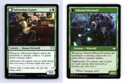 Infestation Expert #206/277 MTG Innistrad Crimson Vow Uncommon 2021 TCG Card - Image 1