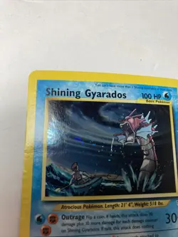 Pokemon TCG Shining Gyarados Holo Neo Revelation Card 65/64 Secret Rare READ - Image 5