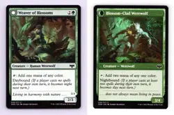 Weaver Of Blossoms #226/277 MTG Innistrad Crimson Vow Common 2021 TCG Card - Image 1