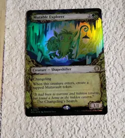 Mutable Explorer (Showcase Foil) Lorwyn Eclipsed Foil ECL 327 - Image 1