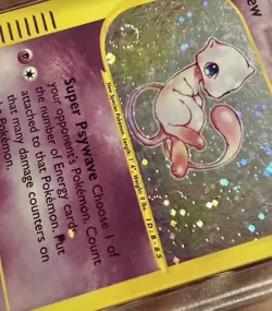 Mew Holo Rare With Swirl 19/165 Excellent - 2002 Pokemon Expedition PSA 5 - Image 4