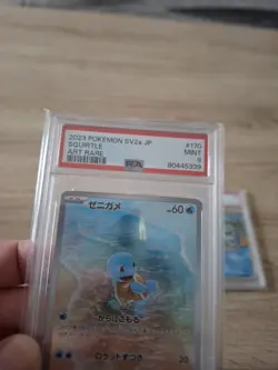 Pokemon Blastoise Squirtle Japanese Thai PSA 9 / PSA 8 25th Cards Karten - Image 3