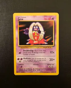 Pokemon Base Set Jynx 31/102 Vintage WOTC Rare - Image 2