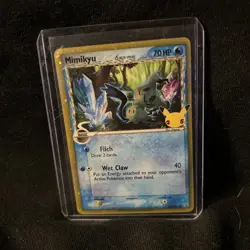 Mimikyu ⭐ SWSH136 Holo Promo SWSH Black Star 2019 Pokemon NM - Image 1