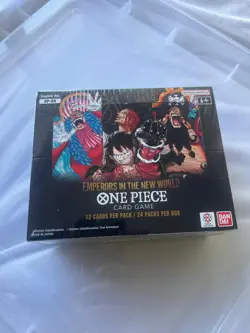 OP09 Emperors in the New World Booster Box - One Piece Factory Sealed ✅- ENGLISH - Image 1