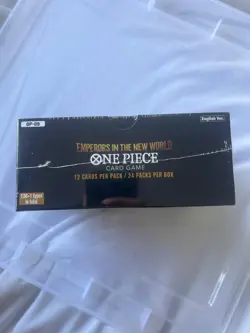 OP09 Emperors in the New World Booster Box - One Piece Factory Sealed ✅- ENGLISH - Image 4