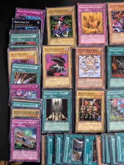 big yugioh cards bundle cards mixed sets, blue eyes, dark magician, ancient gear - Image 2