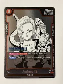 Dragon Ball Super Card Game Manga Booster FB06-014 Android 18 - Image 1
