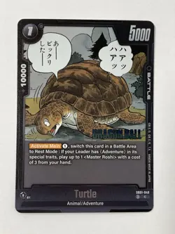 Dragon Ball Super Card Game Manga Booster SB01-048 Turtle - Image 1