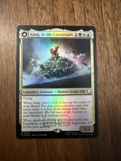 Aang, at the Crossroads - Avatar: The Last Airbender (TLA) Foil - Image 1