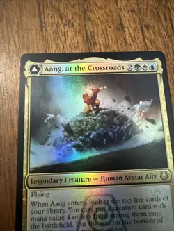 Aang, at the Crossroads - Avatar: The Last Airbender (TLA) Foil - Image 3