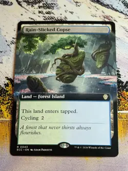 Rain-Slicked Copse (Extended Art) - 43 / English / Near Mint MTG - Image 3