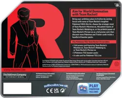 Pokemon TCG - Team Rocket Tin: Team Rocket's Nidoking ex - Image 2