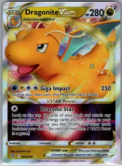 Dragonite VSTAR 050/078 Pokemon GO - Pokemon Card - NM - Image 1