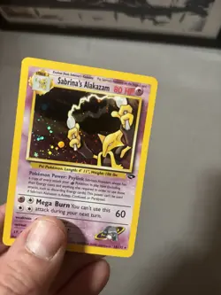 Pokemon Sabrina's Alakazam 16/132 Gym Challenge Holo Beautiful Condition - Image 4