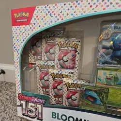 Pokemon TCG: S&V 151 Blooming Waters Premium Collection Factory Sealed Box - Image 4