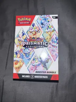 Pokemon TCG Prismatic Evolutions Booster Bundle. Brand new, Sealed w/ 6 Packs - Image 1