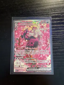 Pokemon TCG Ascended heroes Fezandipiti Ex 288/217 Special Illustration Rare NM - Image 1