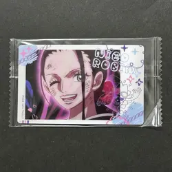 S4960 Nico Robin OP1-7 Japanese One Piece Itajaga Wafer Card SEALED F11 - Image 1