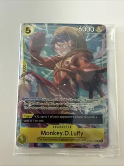 Monkey.D.Luffy (Illustration Box Vol.3) OP07-109 One Piece Promo Foil Sealed - Image 1