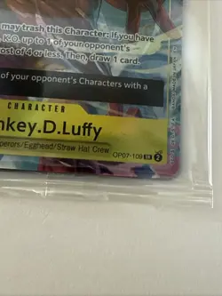 Monkey.D.Luffy (Illustration Box Vol.3) OP07-109 One Piece Promo Foil Sealed - Image 3