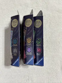 Disney Lorcana TCG The First Chapter Starter Decks - Set of 3 - NIB/Factory Seal - Image 3