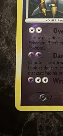Pokemon Giratina 10/127 Platinum Reverse Holo Rare HP100 Card Pokemon TCG - Image 3