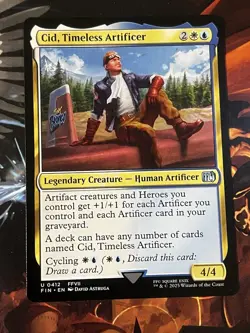 MTG | Cid, Timeless Artificer (0412) (FINAL FANTASY) NF - Image 1