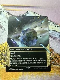 Nesting Grounds -0031 - Borderless -Edge of Eternities -NM - Magic - MTG - Image 1