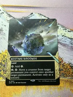 Nesting Grounds -0031 - Borderless -Edge of Eternities -NM - Magic - MTG - Image 2